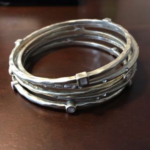 Loft 5-bangle bracelet set